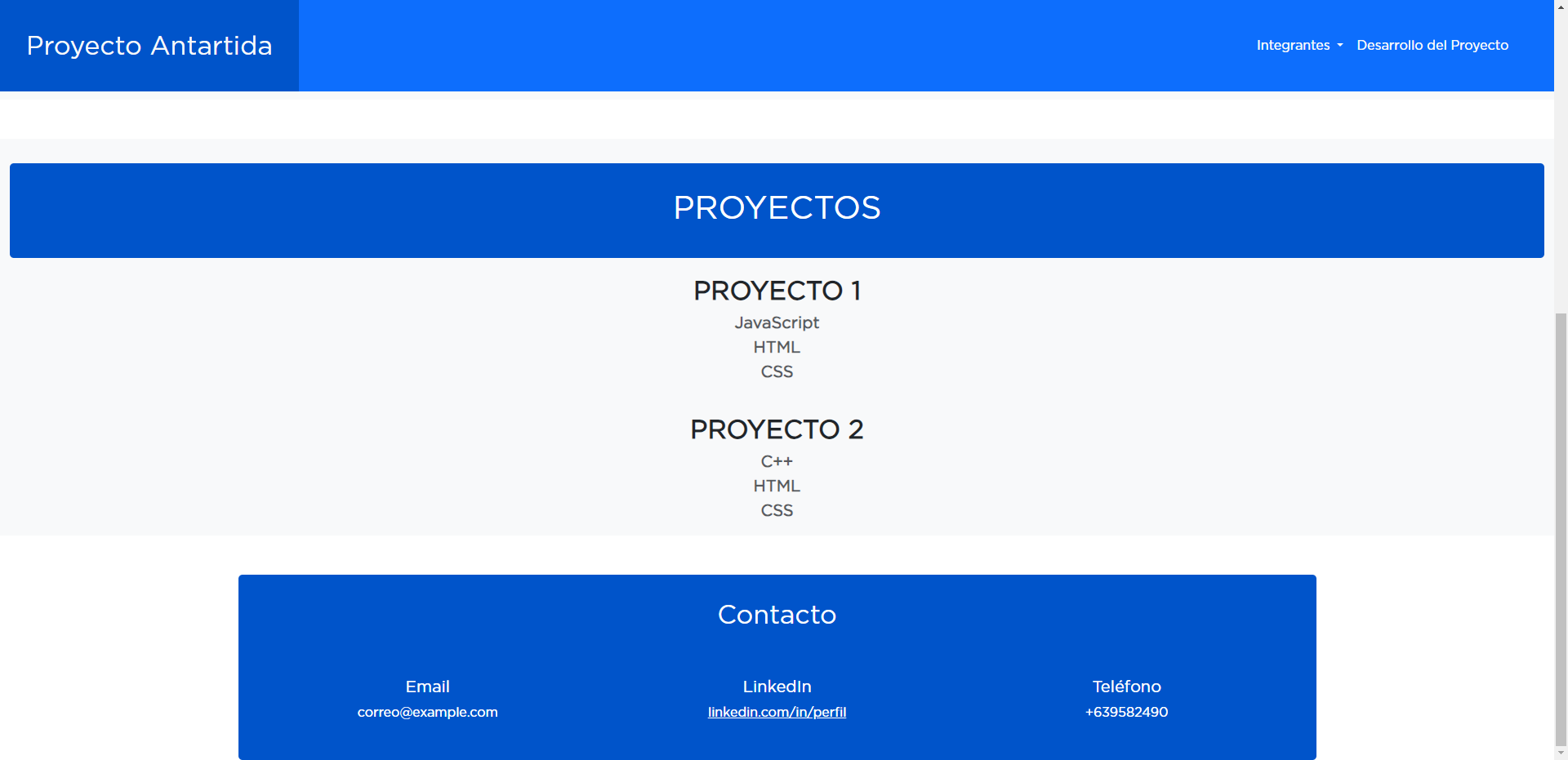 Proyectos Individuales Template